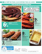 Saucisse Angebote im Prospekt "Ça réconforte, le pouvoir d'achat !" von E.Leclerc Saucisse Angebote im Prospekt "Ça réconforte, le pouvoir d'achat !" von E.Leclerc auf Seite 10
