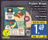 Wraps im EDEKA Prospekt Herzstücke Protein Wraps von Edeka im aktuellen EDEKA Prospekt für 1,49 €