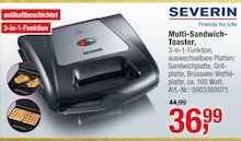 Multi-Sandwich-Toaster Angebot in Moorgrund im aktuellen Prospekt bei Opti-Wohnwelt in Moorgrund