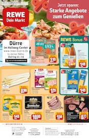 Saft im REWE Prospekt in Unna Aktueller REWE Prospekt mit Saft, "Dein Markt", Seite 1