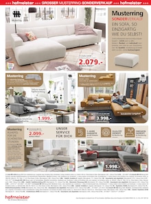 Ecksofa im hofmeister Prospekt "SPAR & ERLEBNISWOCHEN" mit 12 Seiten (Stuttgart)