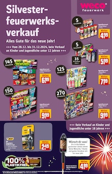 Feuerwerk im REWE Prospekt "Dein Markt" mit 34 Seiten (Regensburg)