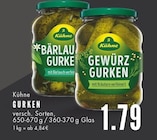 Bärlauch Gurken im Angebot bei E center in Gelsenkirchen Bärlauch Gurken Angebote von Kühne bei E center Gelsenkirchen für 1,79 €