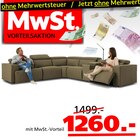 Aktuelle Ecksofa Angebote bei Seats and Sofas in Wuppertal Aktuelles Bentley Angebot bei Seats and Sofas in Wuppertal ab 1.260,00 €