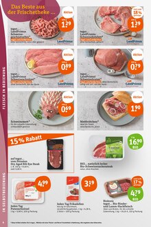 Schweinebraten im tegut Prospekt "tegut… gute Lebensmittel" mit 24 Seiten (Stuttgart)