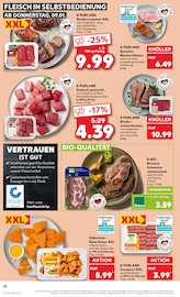 Aktueller Kaufland Prospekt mit Hackfleisch, "KNÜLLER", Seite 35