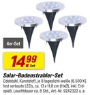 Solar-Bodenstrahler-Set Angebote bei toom Baumarkt Hildesheim für 14,99 €