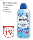 Weichspüler im Angebot bei GLOBUS in Erftstadt Weichspüler Angebote von Lenor bei GLOBUS Erftstadt für 1,99 €