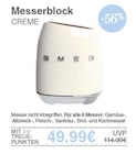 Messerblock CREME Angebote von SMEG bei EDEKA Jena für 49,99 €