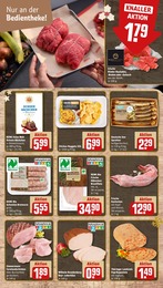 REWE Bratwurst im Prospekt 