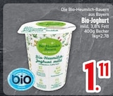 Bio-Joghurt bei EDEKA im Tittmoning Prospekt für 1,11 €