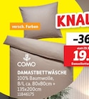 Damastbettwäsche bei Sconto SB im Gründau Prospekt für 19,99 €
