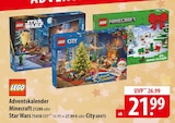 LEGO Adventskalender Minecraft 21280 oder Star Wars 75418 im Angebot bei famila Nordost in Celle LEGO Adventskalender Minecraft 21280 oder Star Wars 75418 Angebote bei famila Nordost Celle für 21,99 €