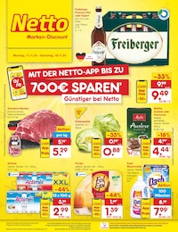 Netto Marken-Discount Prospekt für Chemnitz: "Aktuelle Angebote", 54 Seiten, 11.11.2024 - 16.11.2024