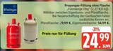 Propangas-Füllung ohne Flasche im Angebot bei Marktkauf in Hamburg Propangas-Füllung ohne Flasche Angebote von Rheingas bei Marktkauf Hamburg für 24,99 €