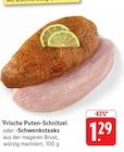 Frische Puten-Schnitzel Angebote bei E center Filderstadt für 1,29 €