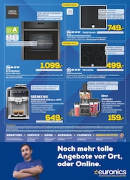 EURONICS Kaffeevollautomat im Prospekt 