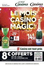 Catalogue Petit Casino "Le mois Casino magic !!", 12 pages, à Les Baumettes, 04/12/2019 - 15/12/2019 Prospectus Petit Casino "Le mois Casino magic !!", 12 pages, à Les Baumettes, 04/12/2019 - 15/12/2019
