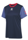 Damen Handball T-Shirt HUMMEL blau/pink im Decathlon Prospekt Damen Handball T-Shirt HUMMEL blau/pink von Hummel im aktuellen Decathlon Prospekt für 10,99 €