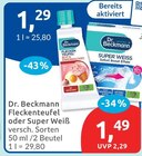 Fleckenteufel Angebote von Dr. Beckmann bei budni Pinneberg für 1,29 €