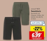 Aktuelles MEN Sweatshorts Angebot bei Lidl in Kiel ab 6,99 €