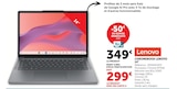 Chromebook 14" - LENOVO - Hyper U à Caen Chromebook 14" - LENOVO en promo chez Hyper U Caen à 299,00 €