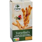 Biscuits apéritifs feuilletés Torselini's - CARREFOUR EXTRA en promo chez Carrefour Saint-Maur-des-Fossés à 1,59 €