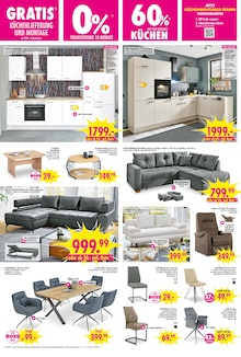 Ecksofa im SB Möbel Boss Prospekt "BOCK AUF NEU - BOCK AUF GÜNSTIG!" mit 4 Seiten (Leipzig)