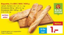 Baguettes bei Netto Marken-Discount in Mülheim Baguettes im Angebot bei Netto Marken-Discount Mülheim für 1,00 €