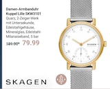 Damen-Armbanduhr Kuppel Lille SKW3101 Angebote von Skagen bei GLOBUS Hanau für 79,99 €