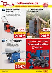 Rasenmäher im aktuellen Netto Marken-Discount Prospekt (Jena) Rasenmäher im Netto Marken-Discount Prospekt "Aktuelle Angebote" mit 71 Seiten (Jena)