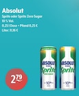 Sprite oder Sprite Zero Sugar im Angebot bei Huster in Gera Sprite oder Sprite Zero Sugar Angebote von Absolut bei Huster Gera für 2,79 €