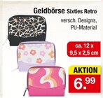 Geldbörse Sixties Retro im Angebot bei Zimmermann in Oldenburg Geldbörse Sixties Retro Angebote bei Zimmermann Oldenburg für 6,99 €