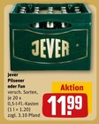 Pilsener im Angebot bei REWE in Schweinfurt Pilsener Angebote von Jever bei REWE Schweinfurt für 11,99 €
