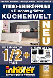 Möbel Inhofer Prospekt für Nersingen mit 20 Seiten Möbel Inhofer Prospekt für Nersingen: "STUDIO-NEUERÖFFNUNG", 20 Seiten, 08.01.2025 - 22.02.2025