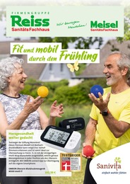 Aktueller SanitätsFachhaus Reiss GmbH Sanitätshäuser Prospekt für Schierling: Fit und mobil durch den Frühling mit 6} Seiten, 13.03.2024 - 31.05.2024