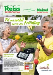Aktueller SanitätsFachhaus Reiss GmbH Sanitätshaus Prospekt in Pentling und Umgebung, "Fit und mobil durch den Frühling" mit 6 Seiten, 13.03.2024 - 31.05.2024