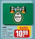 Licher im aktuellen Prospekt bei REWE in Uehrde