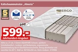 Segmüller Pulheim - Kaltschaummatratze „Almeria“ Angebot im Prospekt Kaltschaummatratze „Almeria“ bei Segmüller im Pulheim Prospekt für 599,00 €