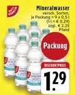 Aktuelles Mineralwasser Angebot bei EDEKA in Remscheid ab 1,29 €