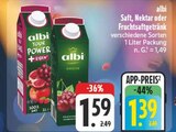 Saft, Nektar oder Fruchtsaftgetränk Angebote von albi bei EDEKA Freital für 1,39 €