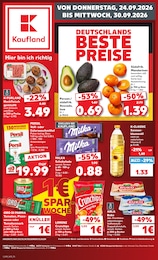 Kaufland Prospekt für Wuppertal mit 70 Seiten Kaufland Prospekt für Wuppertal: "Hier bin ich richtig", 70 Seiten, 24.09.2026 - 30.09.2026