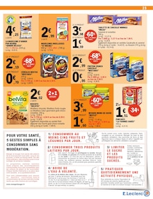 Promo Goûter dans le catalogue E.Leclerc du moment à la page 25
