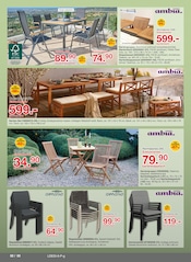 Aktueller Möbelzentrum Pforzheim Prospekt mit Klappstuhl, "MEHR KOMFORT FÜR DRAUSSEN!", Seite 2