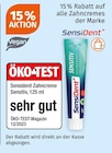 15 % Rabatt von SensiDent im aktuellen Müller Prospekt