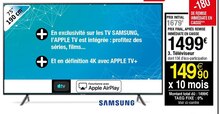 Téléviseur - But à Lille Téléviseur en promo chez But Lille à 1 499,00 €