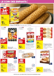 Prix et réduction Nutella dans le prospectus Carrefour en cours Offre Nutella dans le catalogue Carrefour du moment à la page 7