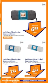 Aktueller Action Prospekt mit Spannbettlaken, "kleine Preise, grosse Freude!", Seite 9