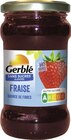 Confiture de Fraises Sucres -95% - GERBLE en promo chez Géant Casino Confiture de Fraises Sucres -95% - GERBLE dans le catalogue Géant Casino