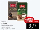 Aktuelle Melitta Angebote bei Konsum in Dresden Aktuelles Kaffee Angebot bei Konsum in Dresden ab 5,99 €